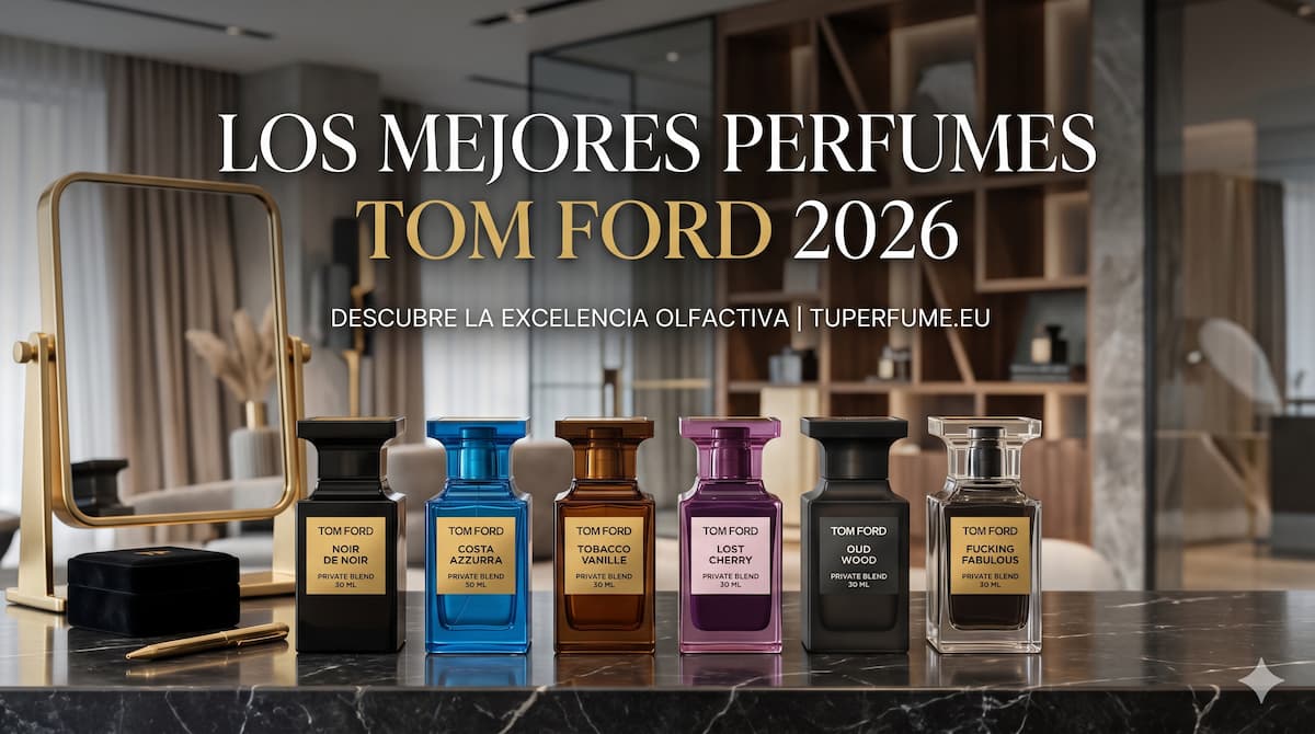 Los Mejores Perfumes Tom Ford 2026: Guía Completa y Ranking